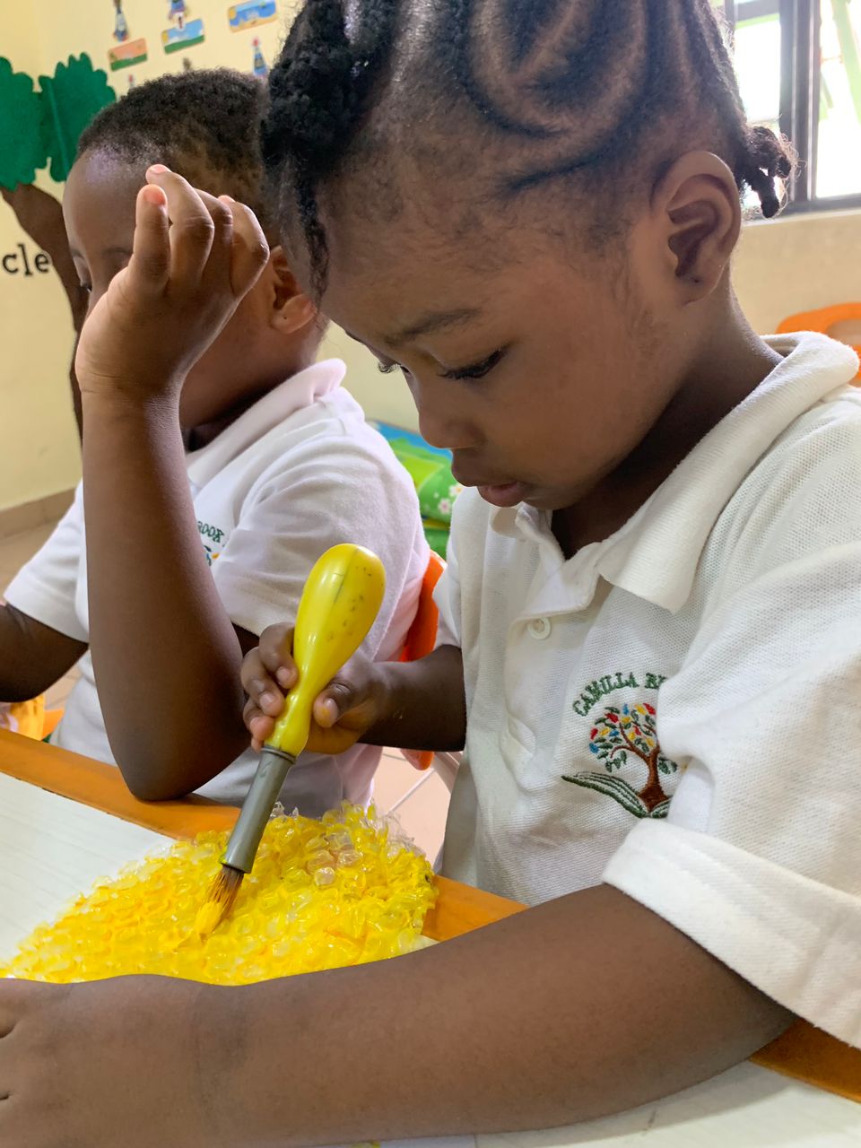 Montessori learning at CBS